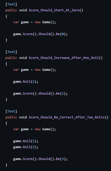 TDD 產生的 .NET test case